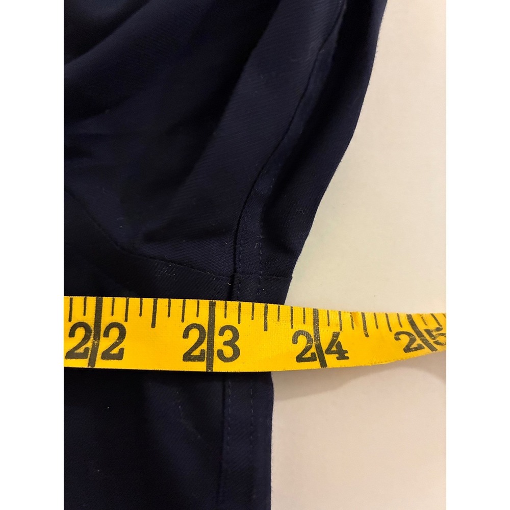 Charles Tyrwhitt Shirt Navy Cotton New Slim Fit 16.5/34 Quiet luxury - Picture 8 of 10